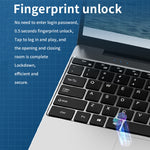 GXMO F152G 15.6吋筆記型電腦，Windows 11 Intel Alder Lake N95 四核心，支援指紋解鎖，16GB+512GB