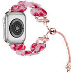 樹脂伸縮鍊錶帶，適用於 Apple Watch SE 2023 44mm，適用於 Apple Watch SE 2023 40mm