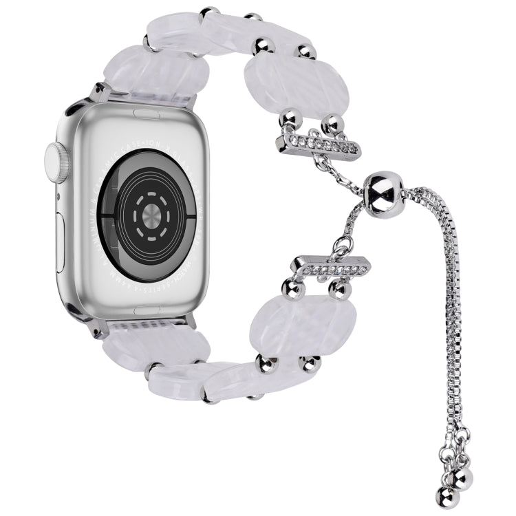 樹脂伸縮鍊錶帶，適用於 Apple Watch SE 2023 44mm，適用於 Apple Watch SE 2023 40mm