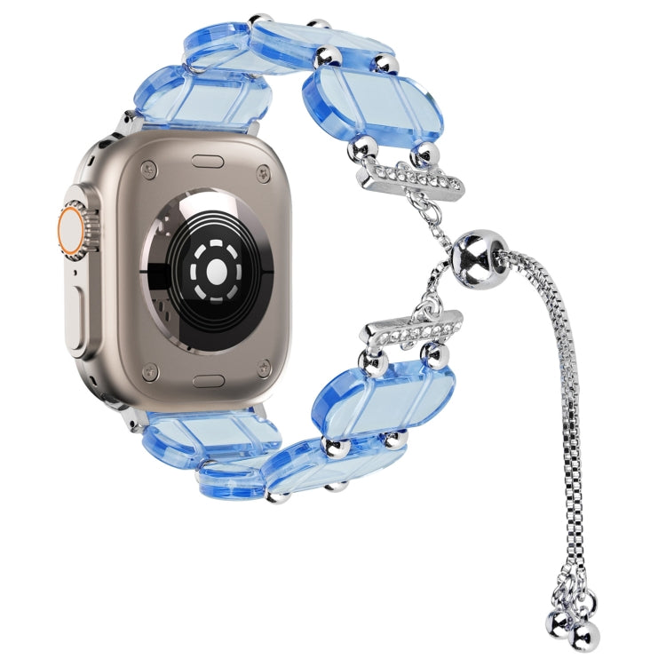 樹脂伸縮鍊錶帶，適用於 Apple Watch Ultra 2 49mm，適用於 Apple Watch Series 9 45mm