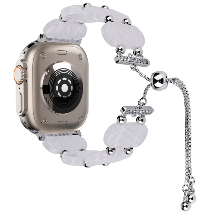 樹脂伸縮鍊錶帶，適用於 Apple Watch Ultra 2 49mm，適用於 Apple Watch Series 9 45mm