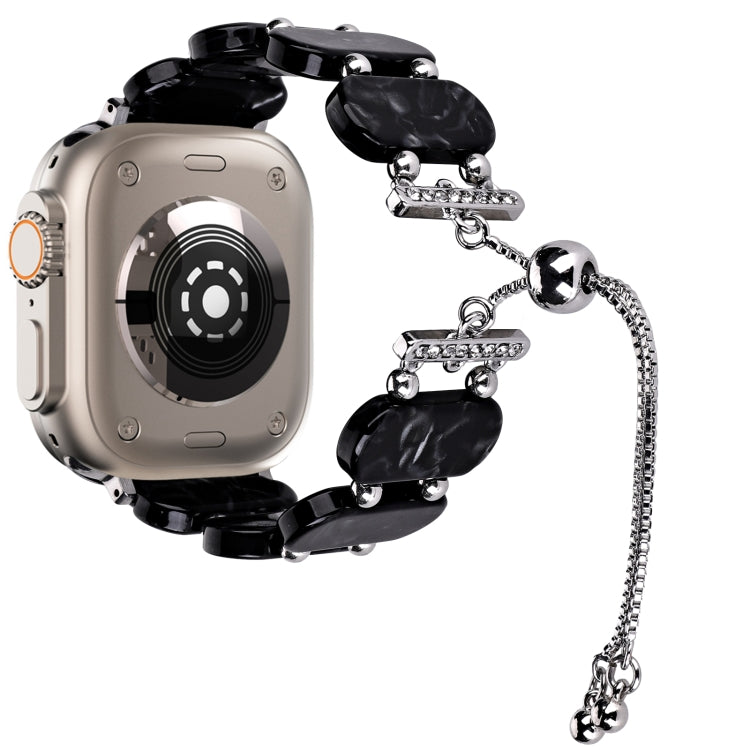 樹脂伸縮鍊錶帶，適用於 Apple Watch Ultra 2 49mm，適用於 Apple Watch Series 9 45mm