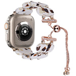 樹脂伸縮鍊錶帶，適用於 Apple Watch Ultra 2 49mm，適用於 Apple Watch Series 9 45mm