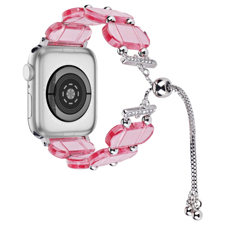 樹脂伸縮鍊錶帶，適用於 Apple Watch Series 8 41mm，適用於 Apple Watch Series 8 45mm