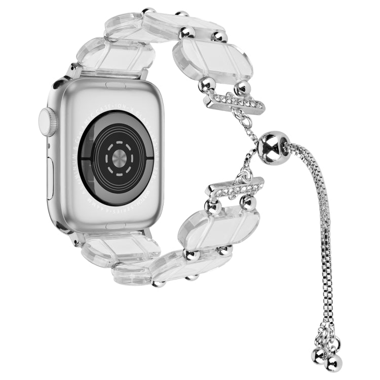 樹脂伸縮鍊錶帶，適用於 Apple Watch Series 8 41mm，適用於 Apple Watch Series 8 45mm
