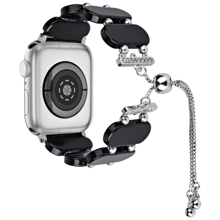 樹脂伸縮鍊錶帶，適用於 Apple Watch Series 7 41mm，適用於 Apple Watch Series 7 45mm