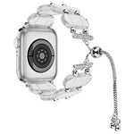 樹脂伸縮鍊錶帶，適用於 Apple Watch 42mm，適用於 Apple Watch 38mm