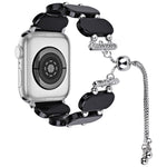 樹脂伸縮鍊錶帶，適用於 Apple Watch 42mm，適用於 Apple Watch 38mm