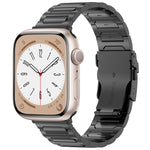 I 型鈦金屬錶帶，適用於 Apple Watch SE 40mm、Apple Watch SE 44mm、Apple Watch Series 6 40mm、Apple Watch Series 6 44mm、Apple Watch Series 5 44mm、Apple Watch Series 5 40mm、Apple Watch Series 4 44mm