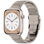 I 型鈦金屬錶帶，適用於 Apple Watch SE 40mm、Apple Watch SE 44mm、Apple Watch Series 6 40mm、Apple Watch Series 6 44mm、Apple Watch Series 5 44mm、Apple Watch Series 5 40mm、Apple Watch Series 4 44mm