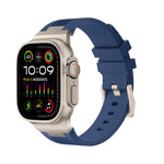 Loners 液態矽膠錶帶，適用於 Apple Watch SE 2023 44mm、Apple Watch Ultra 2 49mm、Apple Watch Series 9 45mm