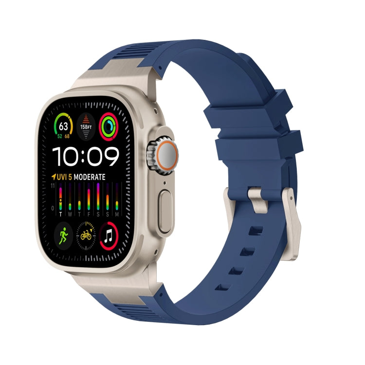 Loners 液態矽膠錶帶，適用於 Apple Watch SE 2023 44mm、Apple Watch Ultra 2 49mm、Apple Watch Series 9 45mm