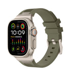 Loners 液態矽膠錶帶，適用於 Apple Watch SE 2023 44mm、Apple Watch Ultra 2 49mm、Apple Watch Series 9 45mm