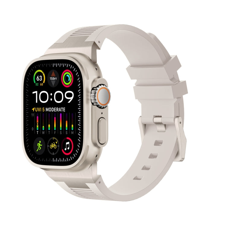 Loners 液態矽膠錶帶，適用於 Apple Watch SE 2023 44mm、Apple Watch Ultra 2 49mm、Apple Watch Series 9 45mm