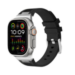 Loners 液態矽膠錶帶，適用於 Apple Watch SE 2023 44mm、Apple Watch Ultra 2 49mm、Apple Watch Series 9 45mm