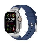 Loners 液態矽膠錶帶，適用於 Apple Watch SE 2023 44mm、Apple Watch Ultra 2 49mm、Apple Watch Series 9 45mm