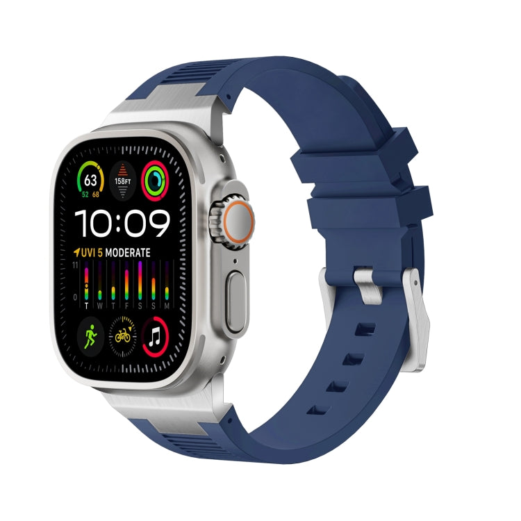 Loners 液態矽膠錶帶，適用於 Apple Watch SE 2023 44mm、Apple Watch Ultra 2 49mm、Apple Watch Series 9 45mm