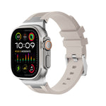 Loners 液態矽膠錶帶，適用於 Apple Watch SE 2023 44mm、Apple Watch Ultra 2 49mm、Apple Watch Series 9 45mm