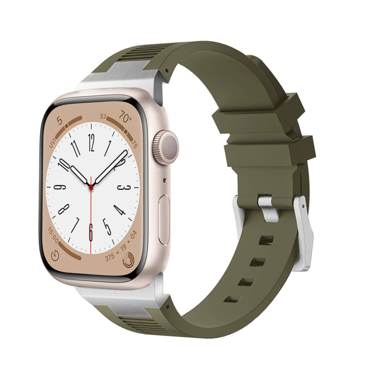 Loners 液態矽膠錶帶，適用於 Apple Watch SE 2023 44mm、Apple Watch Ultra 2 49mm、Apple Watch Series 9 45mm