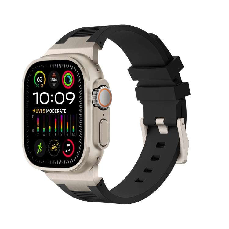 Loners 液態矽膠錶帶，適用於 Apple Watch Ultra 49mm、Apple Watch Series 8 45mm、Apple Watch SE 2022 44mm