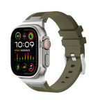 Loners 液態矽膠錶帶，適用於 Apple Watch Ultra 49mm、Apple Watch Series 8 45mm、Apple Watch SE 2022 44mm