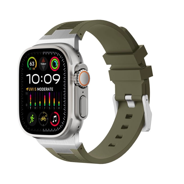 Loners 液態矽膠錶帶，適用於 Apple Watch Ultra 49mm、Apple Watch Series 8 45mm、Apple Watch SE 2022 44mm