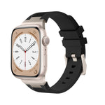 Loners 液態矽膠錶帶，適用於 Apple Watch Series 7 45mm、Apple Watch SE 44mm、Apple Watch Series 6 44mm