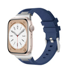 Loners 液態矽膠錶帶，適用於 Apple Watch Series 7 45mm、Apple Watch SE 44mm、Apple Watch Series 6 44mm