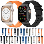 Loners 液態矽膠錶帶，適用於 Apple Watch Series 7 45mm、Apple Watch SE 44mm、Apple Watch Series 6 44mm
