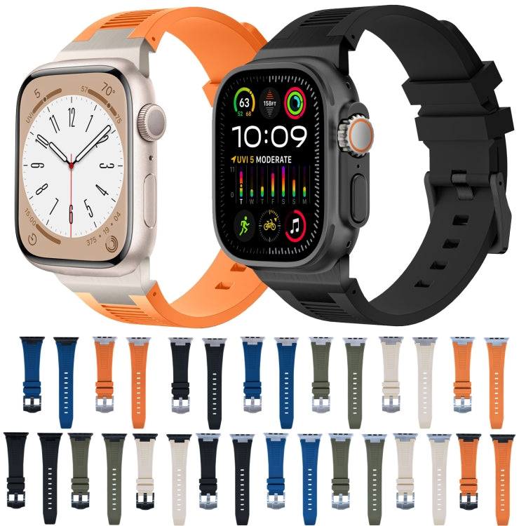 Loners 液態矽膠錶帶，適用於 Apple Watch Series 5 44mm、Apple Watch Series 4 44mm、Apple Watch Series 3 42mm