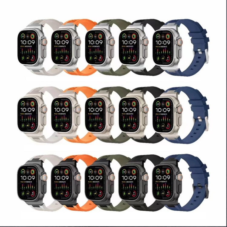 Loners 液態矽膠錶帶，適用於 Apple Watch Series 5 44mm、Apple Watch Series 4 44mm、Apple Watch Series 3 42mm