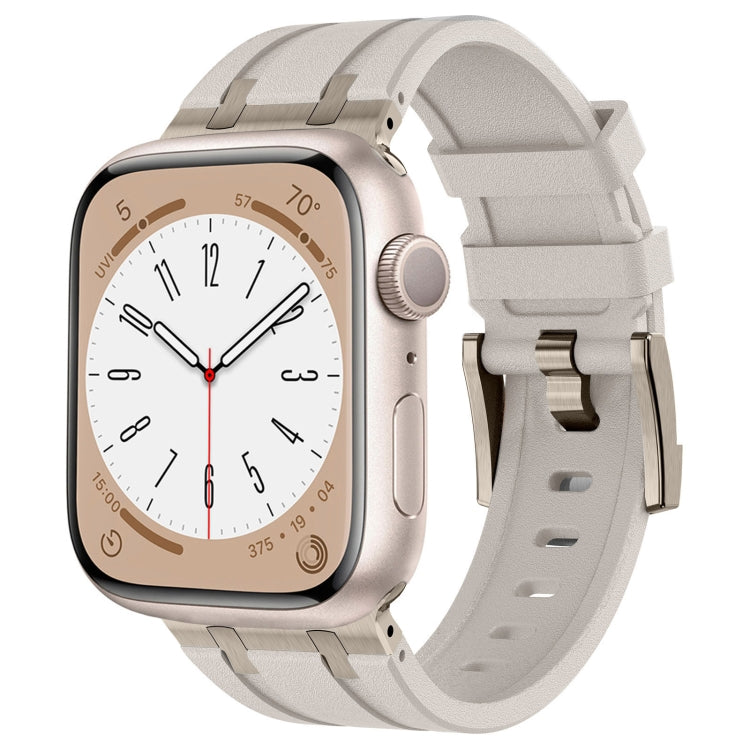 石紋液態矽膠錶帶，適用於 Apple Watch Series 6 44mm、Apple Watch Series 5 44mm、Apple Watch Series 4 44mm、Apple Watch Series 3 42mm