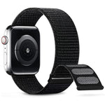 Dual Hook and Loop Nylon Watch Band, For Apple Watch Series 7 41mm, For Apple Watch Series 7 45mm, For Apple Watch SE 40mm, For Apple Watch SE 44mm, For Apple Watch Series 6 40mm