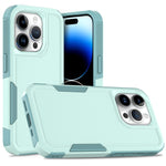 2合1 PC + TPU 手機殼，適用於 iPhone 16、iPhone 15 Pro Max、iPhone 15 Pro、iPhone 15 Plus、iPhone 15、iPhone SE 2022 / 2020 / 8 / 7 / 6、iPhone X / XS、iPhone XR