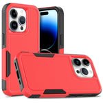 2合1 PC + TPU 手機殼，適用於 iPhone 16、iPhone 15 Pro Max、iPhone 15 Pro、iPhone 15 Plus、iPhone 15、iPhone SE 2022 / 2020 / 8 / 7 / 6、iPhone X / XS、iPhone XR