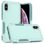 2合1 PC + TPU 手機殼，適用於 iPhone 16、iPhone 15 Pro Max、iPhone 15 Pro、iPhone 15 Plus、iPhone 15、iPhone SE 2022 / 2020 / 8 / 7 / 6、iPhone X / XS、iPhone XR
