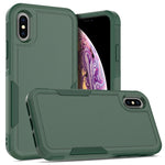 2合1 PC + TPU 手機殼，適用於 iPhone 16、iPhone 15 Pro Max、iPhone 15 Pro、iPhone 15 Plus、iPhone 15、iPhone SE 2022 / 2020 / 8 / 7 / 6、iPhone X / XS、iPhone XR