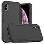 2合1 PC + TPU 手機殼，適用於 iPhone 16、iPhone 15 Pro Max、iPhone 15 Pro、iPhone 15 Plus、iPhone 15、iPhone SE 2022 / 2020 / 8 / 7 / 6、iPhone X / XS、iPhone XR