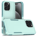 2合1 PC + TPU手機殼，適用於iPhone 17e / 16e、iPhone 17 Pro Max、iPhone 17 Pro、iPhone 17、iPhone Air、iPhone 16 Pro Max、iPhone 16 Pro、iPhone 16 Plus