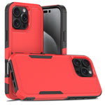 2合1 PC + TPU手機殼，適用於iPhone 17e / 16e、iPhone 17 Pro Max、iPhone 17 Pro、iPhone 17、iPhone Air、iPhone 16 Pro Max、iPhone 16 Pro、iPhone 16 Plus