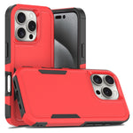 2合1 PC + TPU手機殼，適用於iPhone 17e / 16e、iPhone 17 Pro Max、iPhone 17 Pro、iPhone 17、iPhone Air、iPhone 16 Pro Max、iPhone 16 Pro、iPhone 16 Plus
