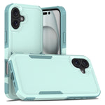 2合1 PC + TPU手機殼，適用於iPhone 17e / 16e、iPhone 17 Pro Max、iPhone 17 Pro、iPhone 17、iPhone Air、iPhone 16 Pro Max、iPhone 16 Pro、iPhone 16 Plus