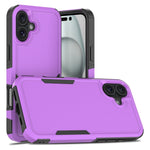 2合1 PC + TPU手機殼，適用於iPhone 17e / 16e、iPhone 17 Pro Max、iPhone 17 Pro、iPhone 17、iPhone Air、iPhone 16 Pro Max、iPhone 16 Pro、iPhone 16 Plus