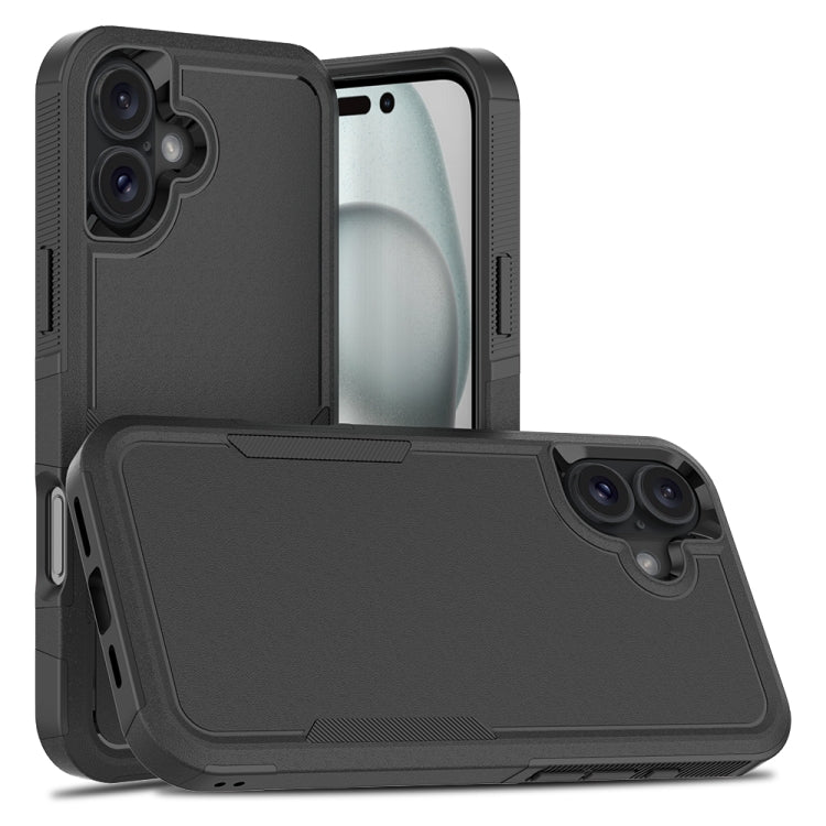 2合1 PC + TPU手機殼，適用於iPhone 17e / 16e、iPhone 17 Pro Max、iPhone 17 Pro、iPhone 17、iPhone Air、iPhone 16 Pro Max、iPhone 16 Pro、iPhone 16 Plus