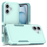 2合1 PC + TPU 手機殼，適用於 iPhone 16、iPhone 15 Pro Max、iPhone 15 Pro、iPhone 15 Plus、iPhone 15、iPhone SE 2022 / 2020 / 8 / 7 / 6、iPhone X / XS、iPhone XR
