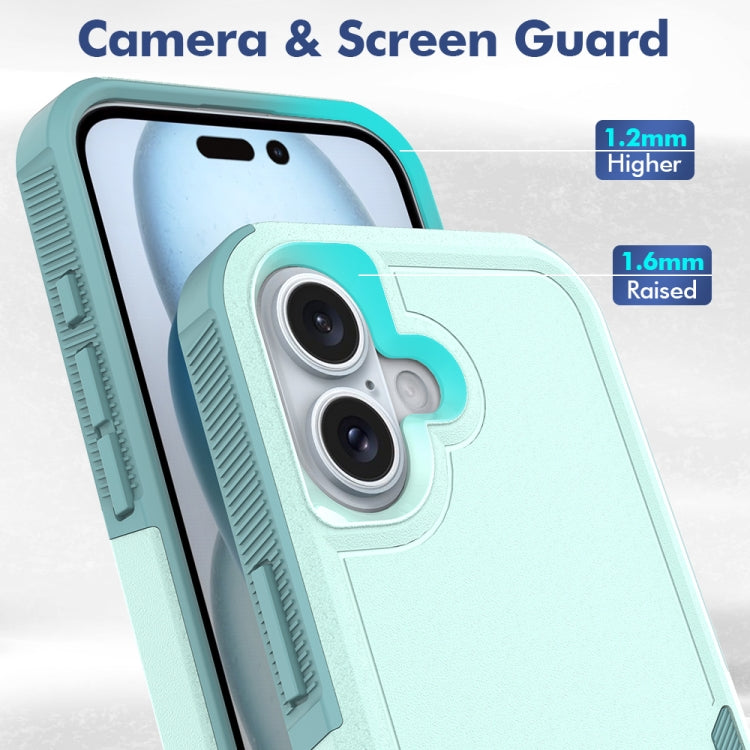 2合1 PC + TPU 手機殼，適用於 iPhone 16、iPhone 15 Pro Max、iPhone 15 Pro、iPhone 15 Plus、iPhone 15、iPhone SE 2022 / 2020 / 8 / 7 / 6、iPhone X / XS、iPhone XR