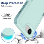 2合1 PC + TPU手機殼，適用於iPhone 17e / 16e、iPhone 17 Pro Max、iPhone 17 Pro、iPhone 17、iPhone Air、iPhone 16 Pro Max、iPhone 16 Pro、iPhone 16 Plus