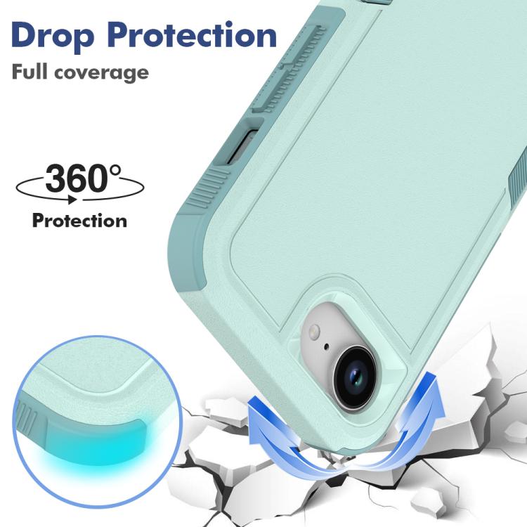 2合1 PC + TPU手機殼，適用於iPhone 17e / 16e、iPhone 17 Pro Max、iPhone 17 Pro、iPhone 17、iPhone Air、iPhone 16 Pro Max、iPhone 16 Pro、iPhone 16 Plus