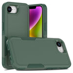 2合1 PC + TPU手機殼，適用於iPhone 17e / 16e、iPhone 17 Pro Max、iPhone 17 Pro、iPhone 17、iPhone Air、iPhone 16 Pro Max、iPhone 16 Pro、iPhone 16 Plus