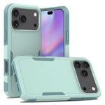 2合1 PC + TPU手機殼，適用於iPhone 17e / 16e、iPhone 17 Pro Max、iPhone 17 Pro、iPhone 17、iPhone Air、iPhone 16 Pro Max、iPhone 16 Pro、iPhone 16 Plus